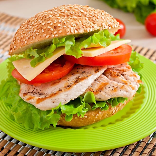 Grilled Chicken Sandwich.