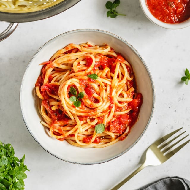 Spaghetti with Meat Sauce.