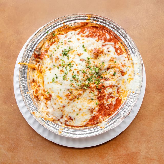 Chicken Parmigiana.