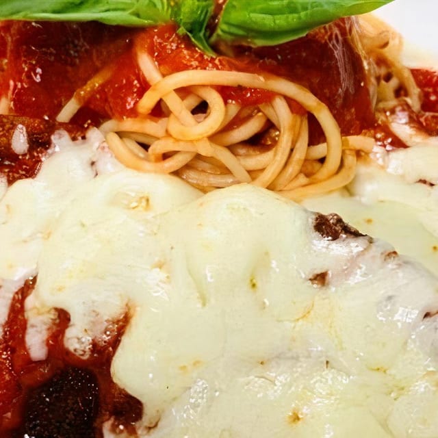 Veal Parmigiana.