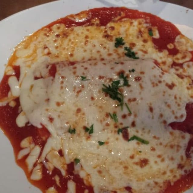 Baked Manicotti.