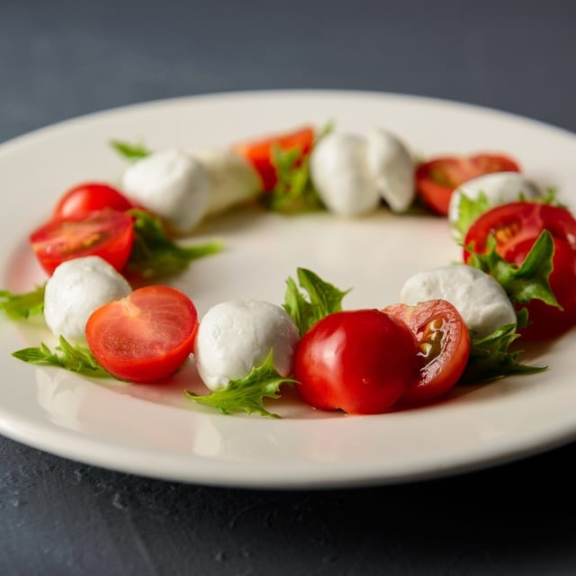 Mozzarella Caprese.