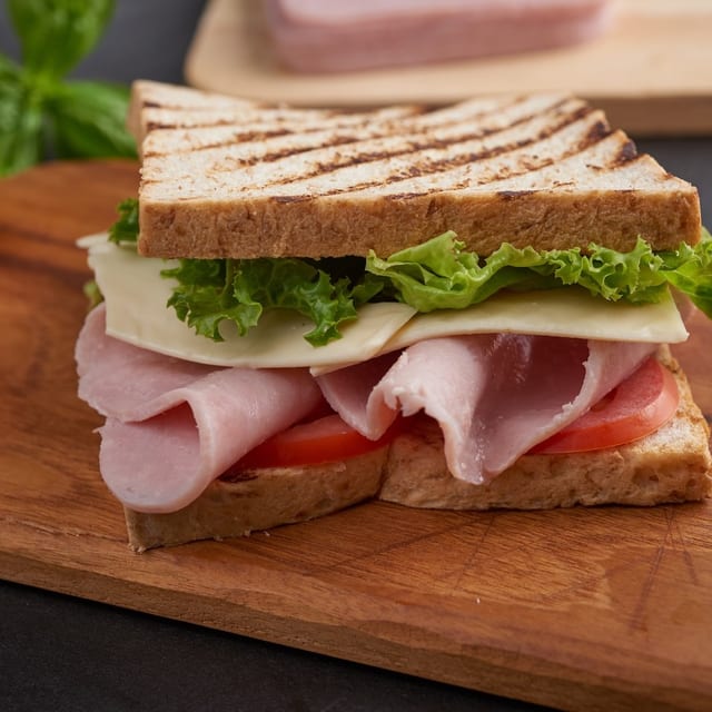 Ham & Cheese Sub.