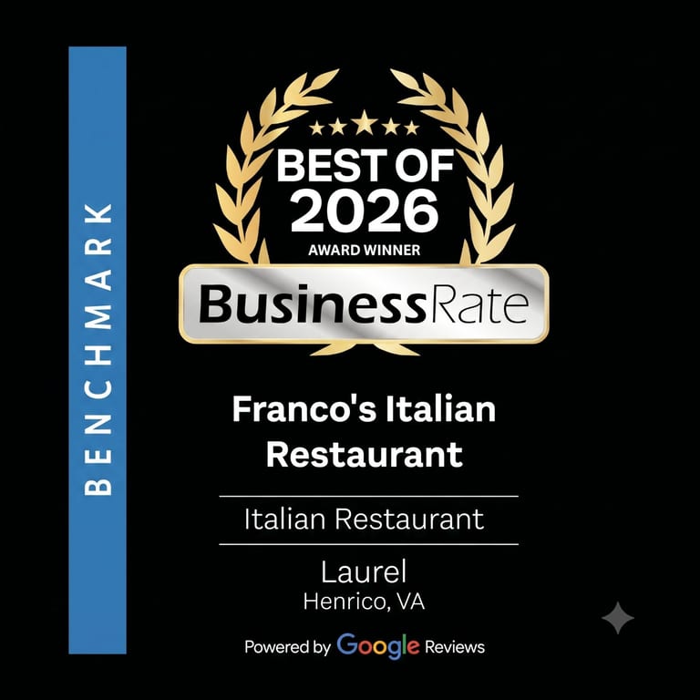 Award-Winning Authentic Italian Dining