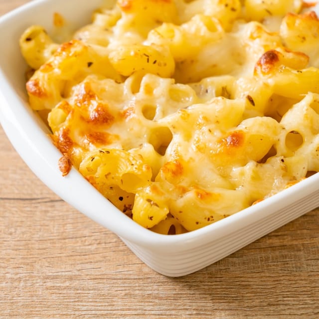 Mac & Cheese with Bacon.