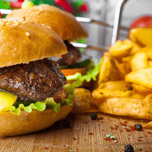 Kids Cheeseburger & Fries.