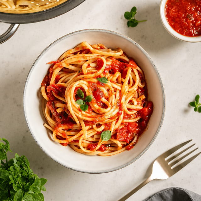 Spaghetti with Meat Sauce.