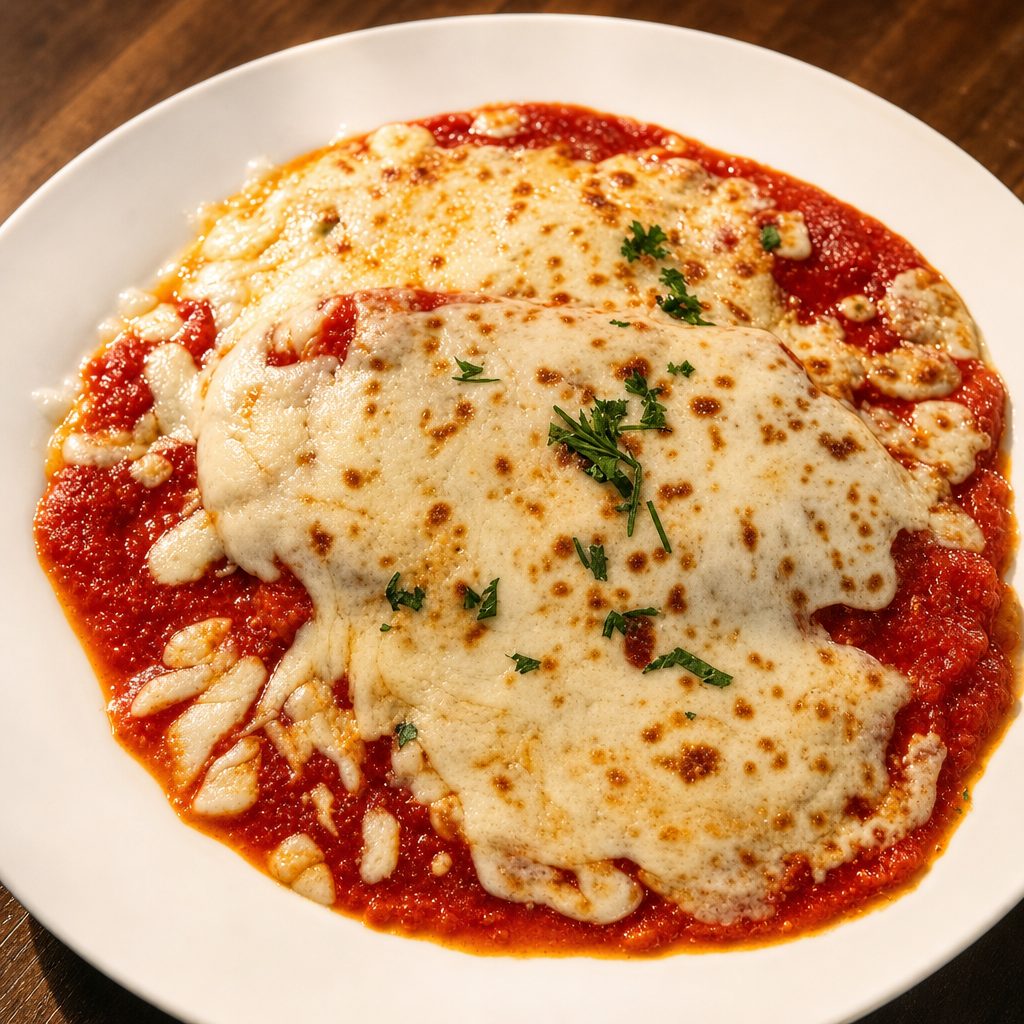 Baked Manicotti.