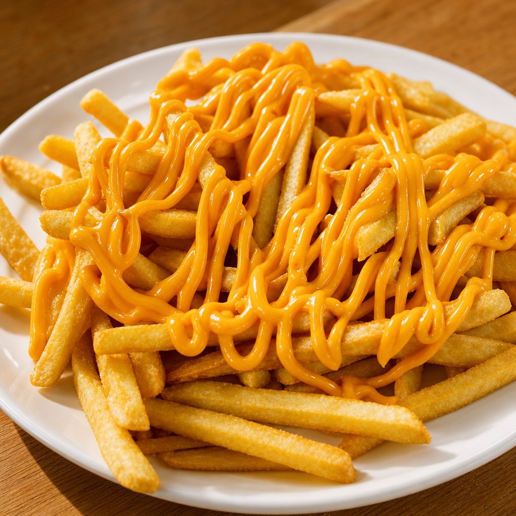 Basket of Cheese Fries.