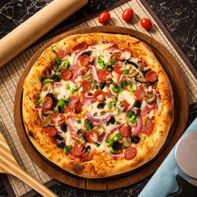 Greek Pizza.