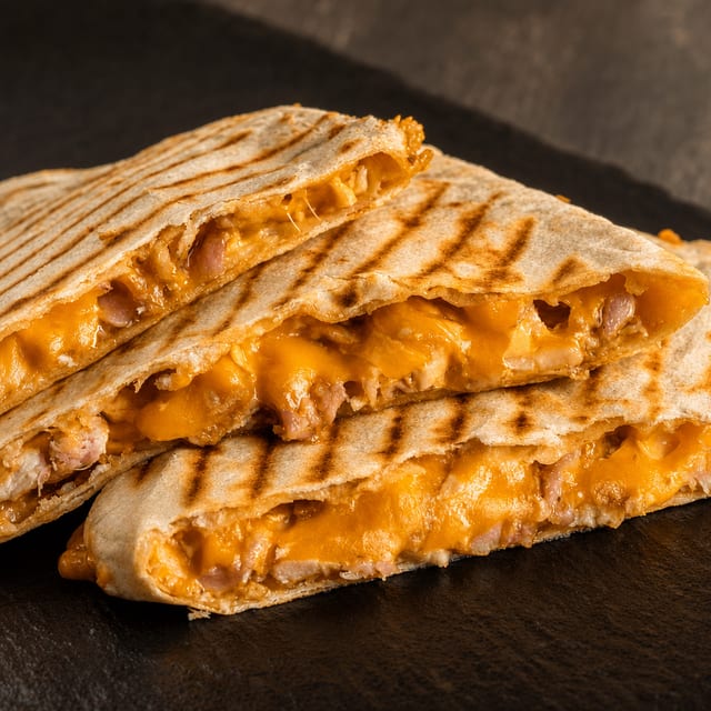Cheese Quesadilla.