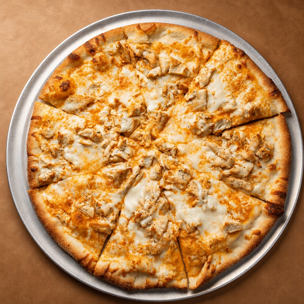Buffalo Chicken Pizza.
