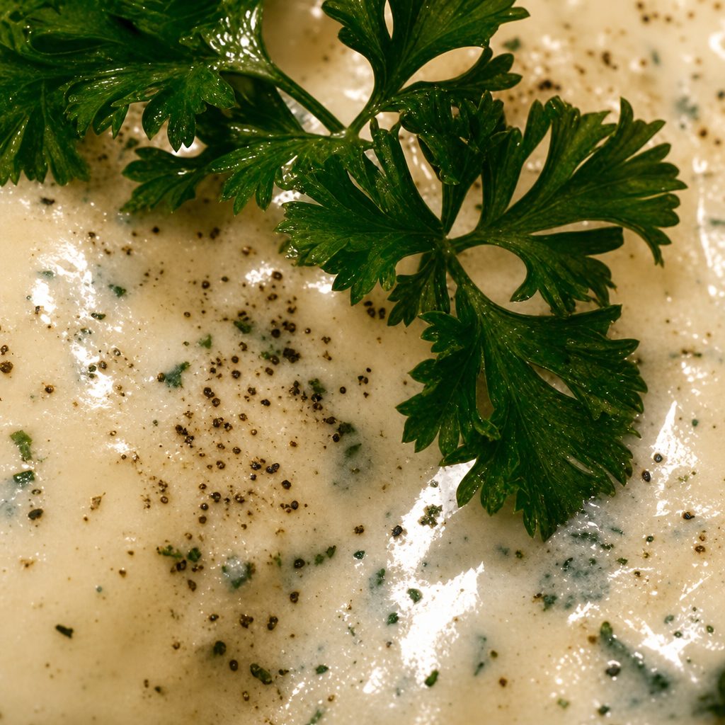 White Pizza with Broccoli or Spinach.