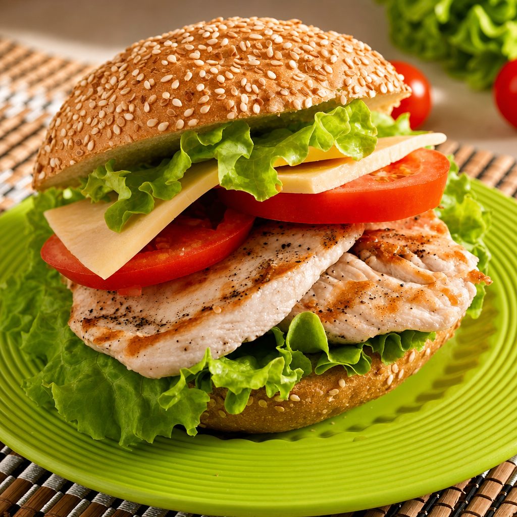 Grilled Chicken Sandwich.