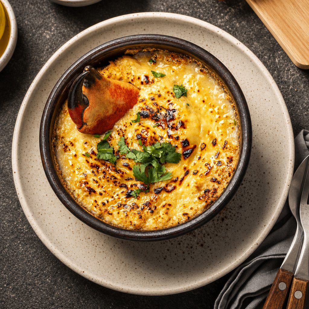 Bowl of Maryland Cream of Crab Soup.